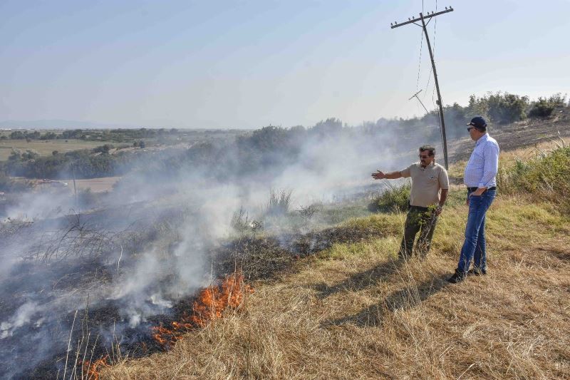 Özkan’dan yangın sonrası vatandaşlara dikkatli olma çağrısı
