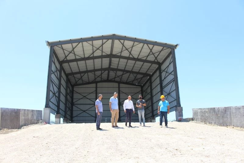 Manavgat Katı Atık Transfer İstasyonu bitme aşamasında
