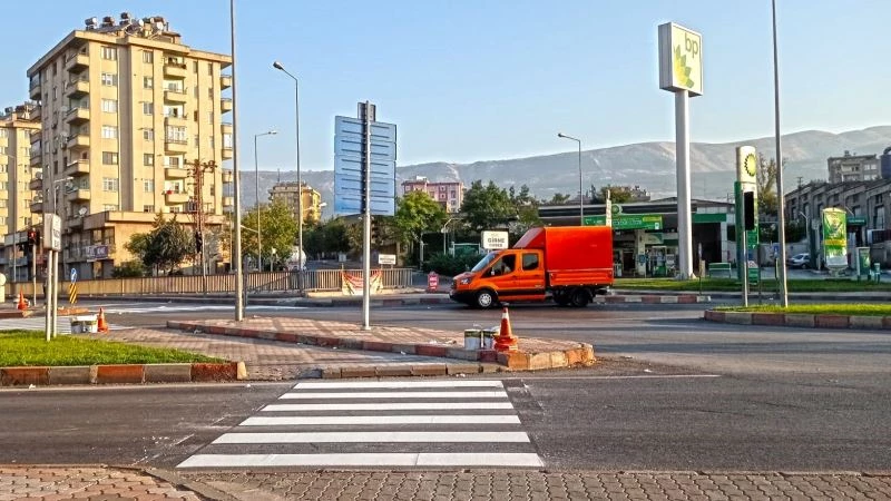 Kahramanmaraş’ta  arterlerde trafik güvenliği artırılıyor
