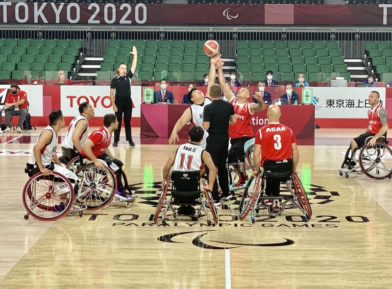 Tekerlekli Sandalye Basketbol Milli Takımı’ndan Tokyo’da galibiyetle başlangıç
