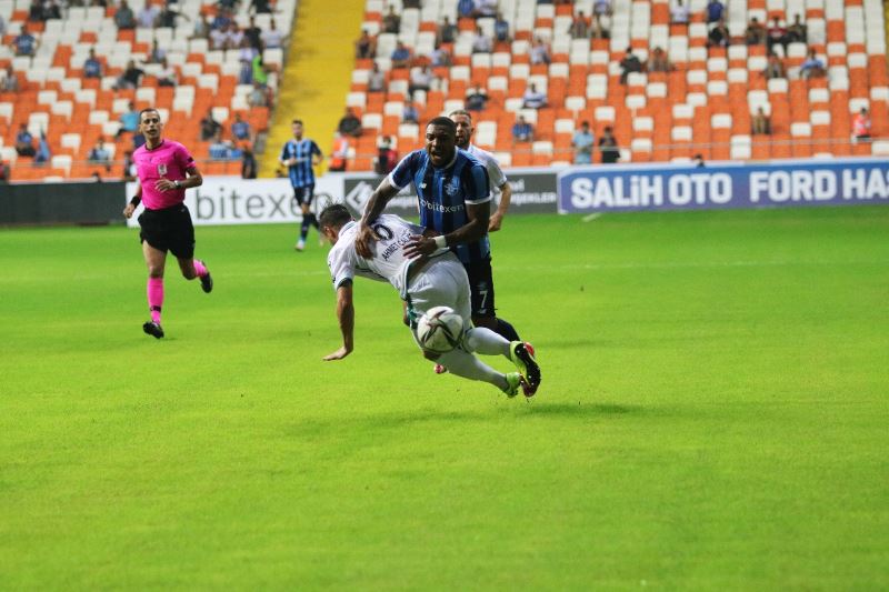 Süper Lig: Adana Demirspor: 0 - Konyaspor: 0 (İlk yarı)
