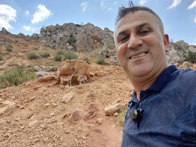 Yolda gördüğü dağ keçileri ile diyaloğu ile gündem olmuştu, o anları anlattı
