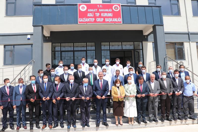 Adalet Bakanı Gül, Gaziantep Adli Tıp Grup Başkanlığının açılışını gerçekleştirdi
