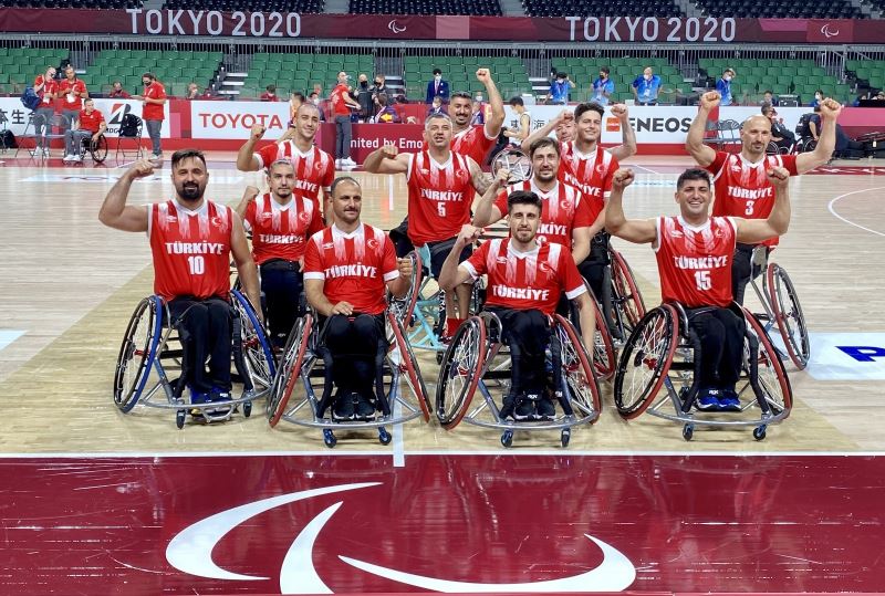 Tekerlekli Sandalye Basketbol Milli Takımı Tokyo’da çeyrek finalde
