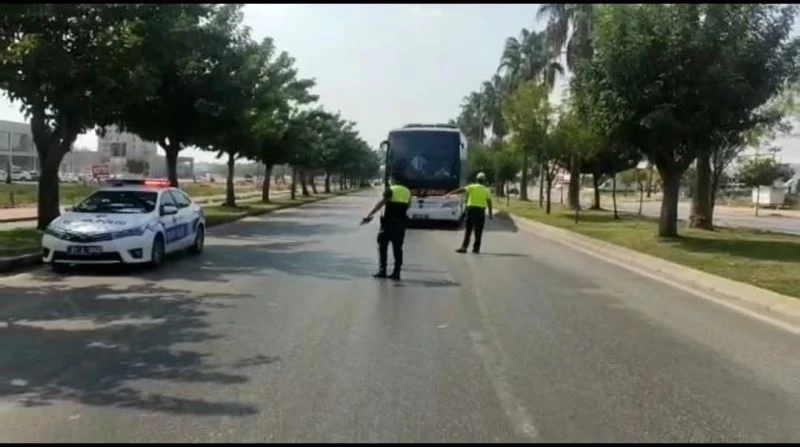 Otobüslerde emniyet kemeri uygulaması
