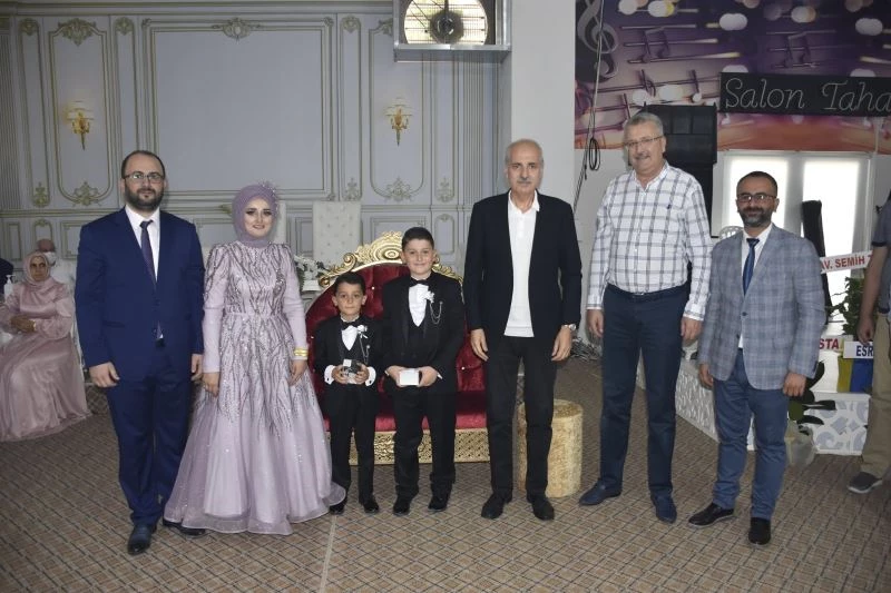 Numan Kurtulmuş, Karacabey’de sünnet düğününe katıldı
