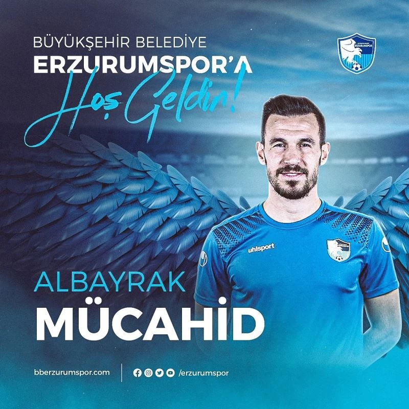 Mücahit Albayrak, BB Erzurumspor’da
