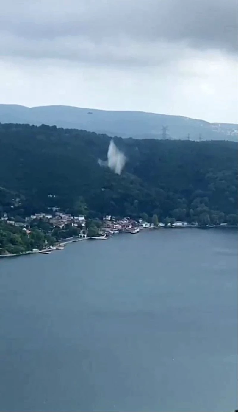 Beykoz Anadolu Kavağı’nda orman yangını
