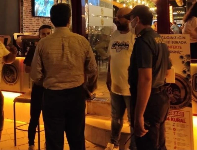 Nazilli’de barlar sokağı denetimi
