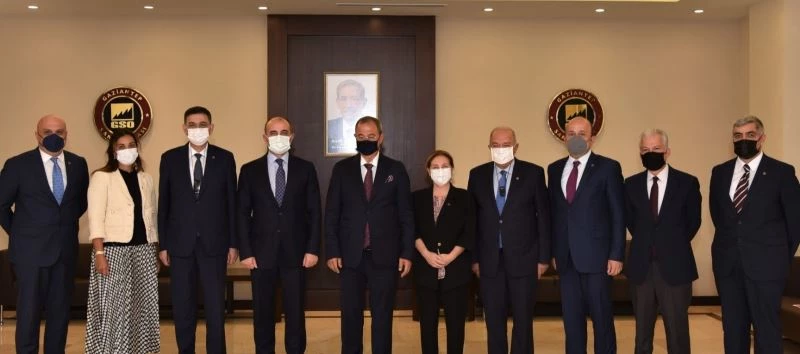 Gaziantep İl Emniyet Müdürü Mustafa Emre Başbuğ’dan GSO’ya ziyaret
