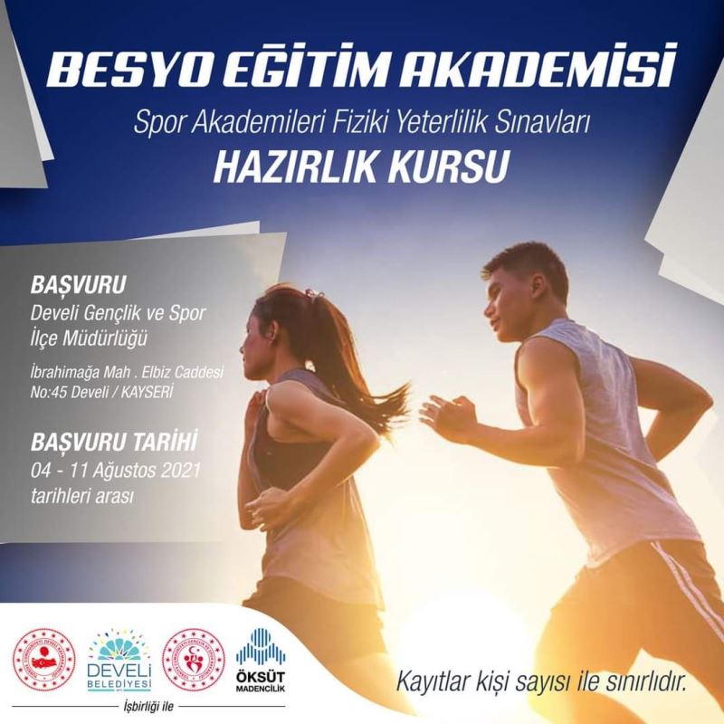 Develi’de ücretsiz BESYO kursları için kayıtlar başladı
