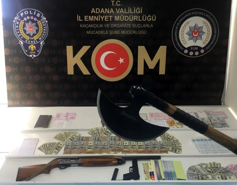 Savaş baltalı tefecilerden 2 milyon lira çıktı
