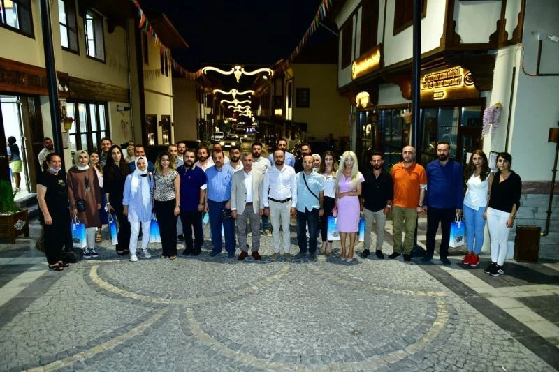 Başkan Çınar, mimarları ağırladı
