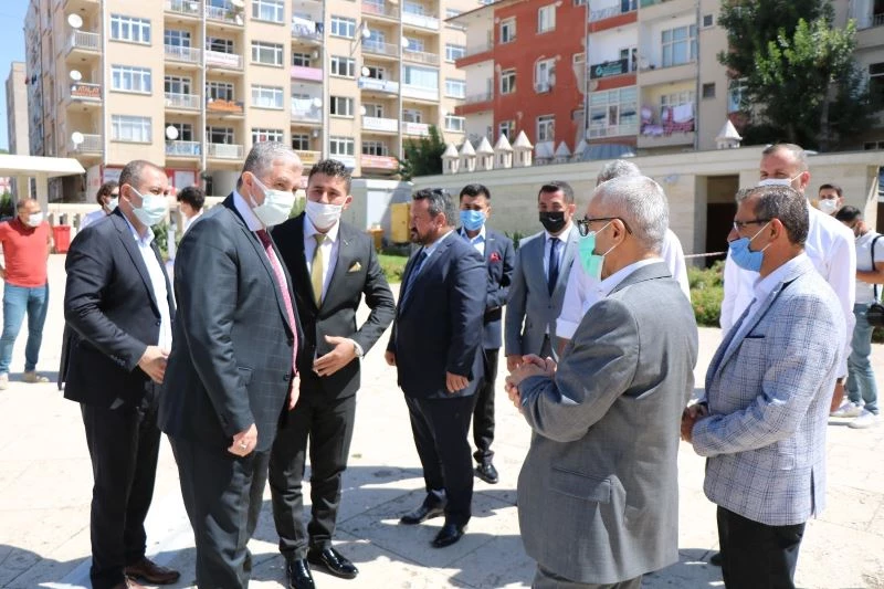 MÜSİAD Başkanı’na Cumhuriyet tarihinin ilk külliye projesi anlatıldı
