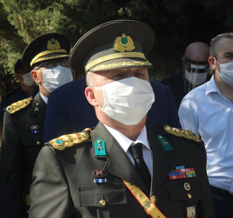 Hudut Alay Komutanı Oruçoğlu, tuğgeneralliğe terfi etti
