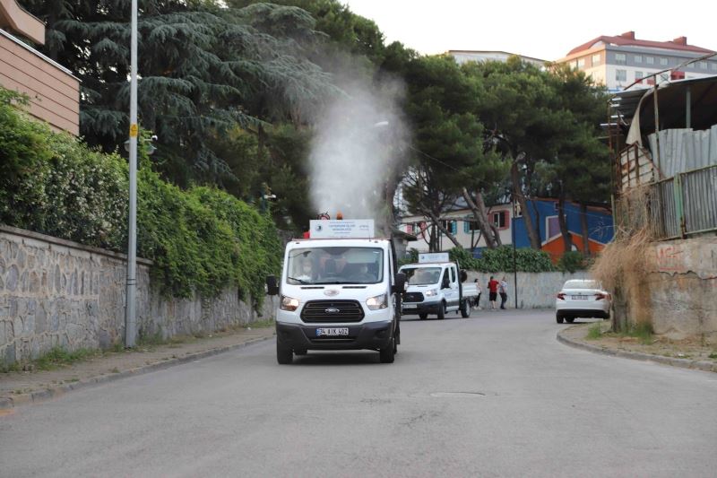 Kartal’da her gün 7 mahalle, sivrisinek ve haşerelere karşı ilaçlanıyor
