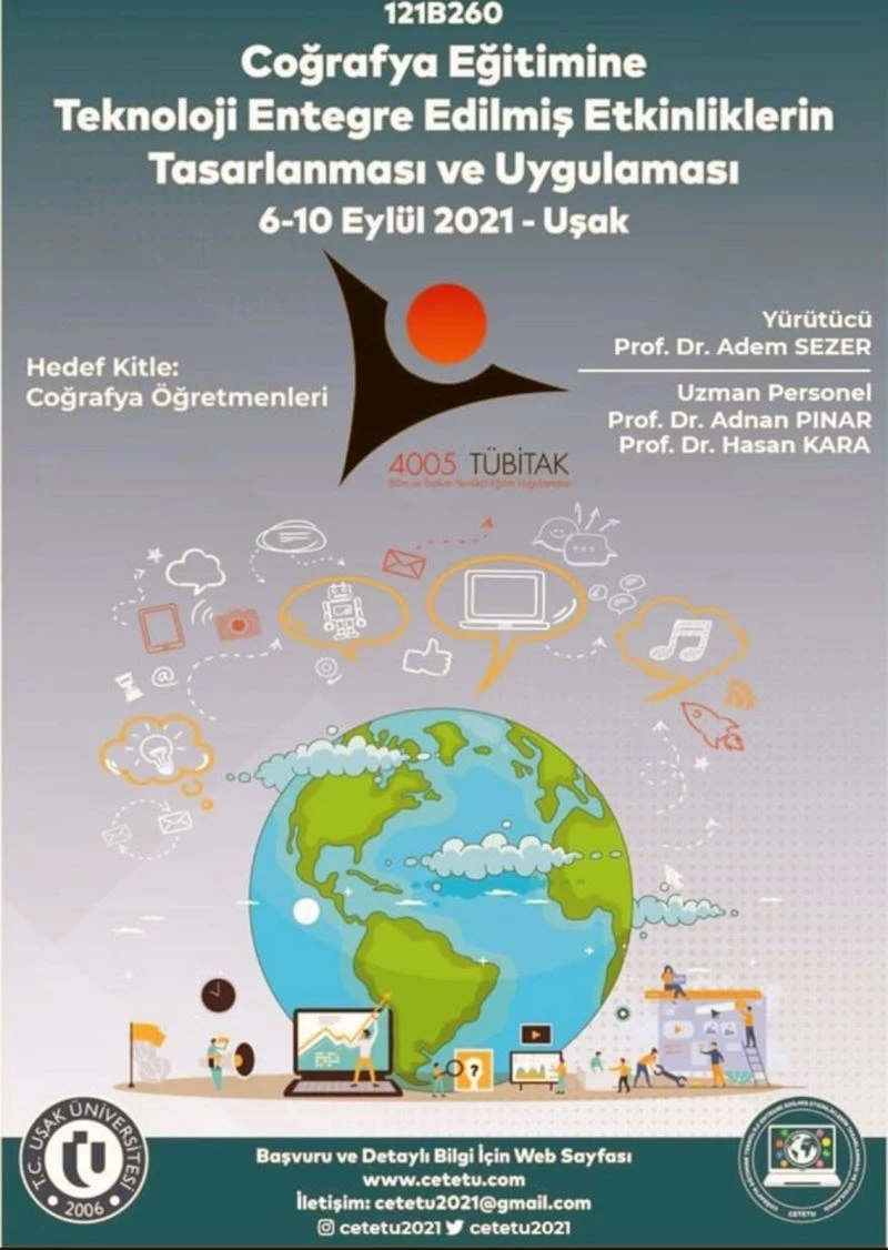 Coğrafya öğretmenleri Uşak’ta buluşuyor
