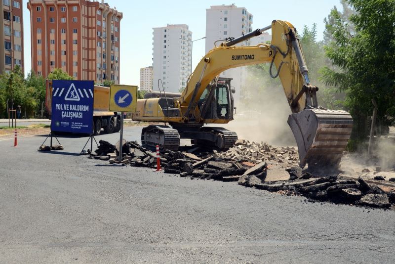 Yenişehir Üçkuyu Mahallesi Hilar Caddesi yenileniyor
