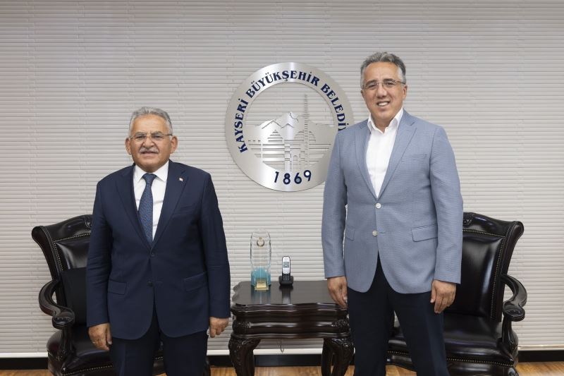 Nevşehir Belediye Başkanı Savran’dan Başkan Büyükkılıç’a ziyaret
