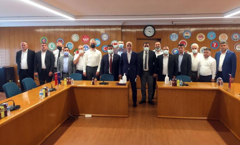 GMİS, Bakan Bilgin ve Türk-İş Başkanı Atalay’ı ziyaret etti

