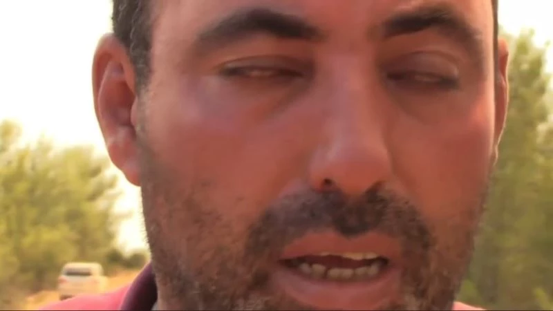 Alevler arasında kaldılar görev yerlerini terk etmediler
