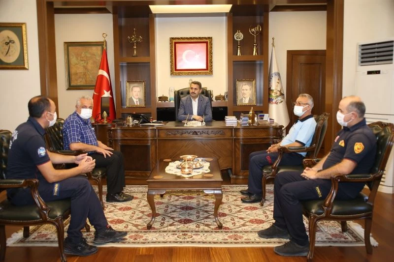 Orman yangınları bitene kadar göreve devam edecekler
