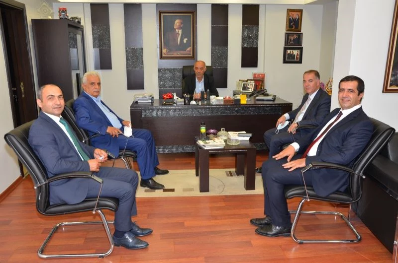 Ziraat Bankası yönetiminden Başkan Yücelik’e ziyaret
