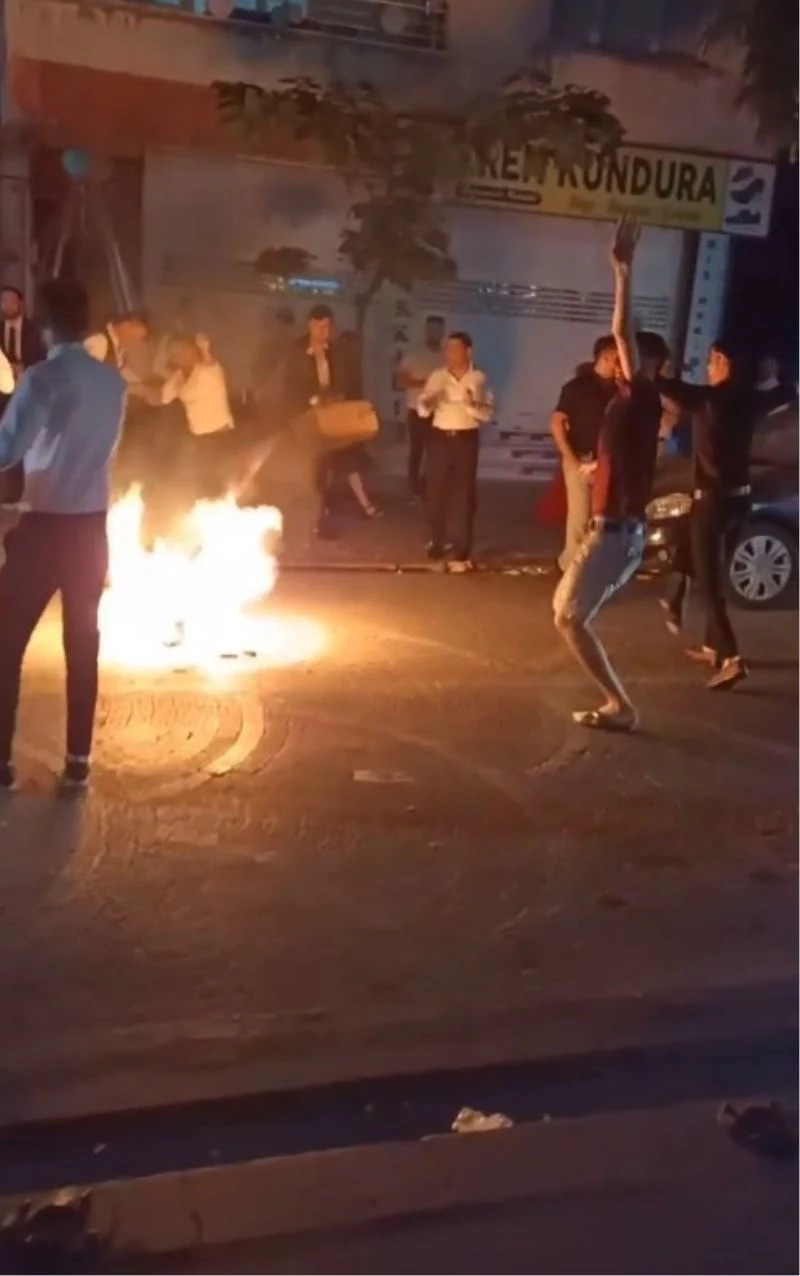(Özel) Ateşli düğün eğlencesine polis müdahale etti
