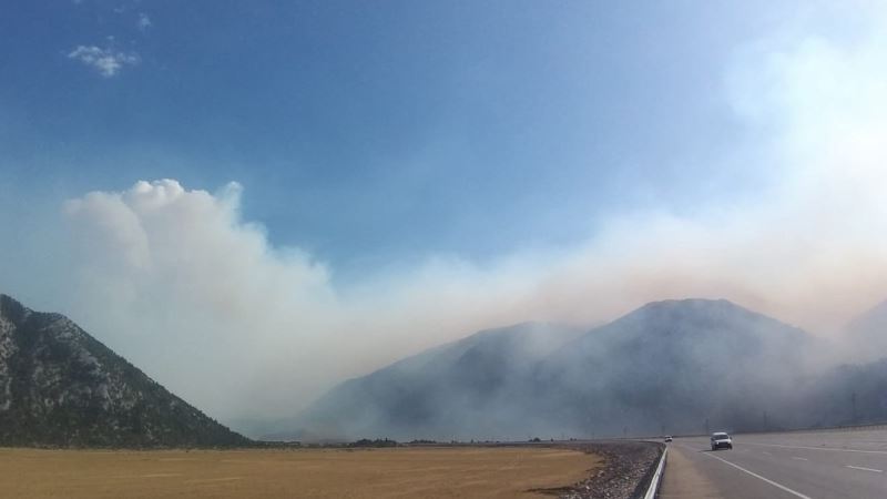 Eynif Ovası’nda dumanlar yeniden yükseldi
