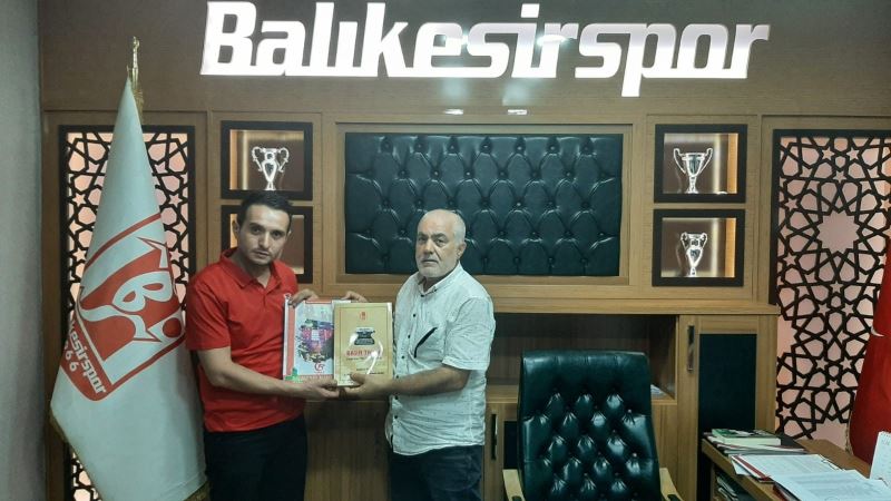 Gazeteciler Cemiyetinden Balıkesirspor’a ziyaret
