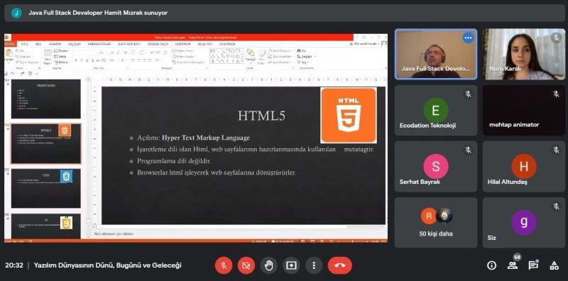 Yazılım dünyasının dünü, bugünü ve geleceği konuşuldu
