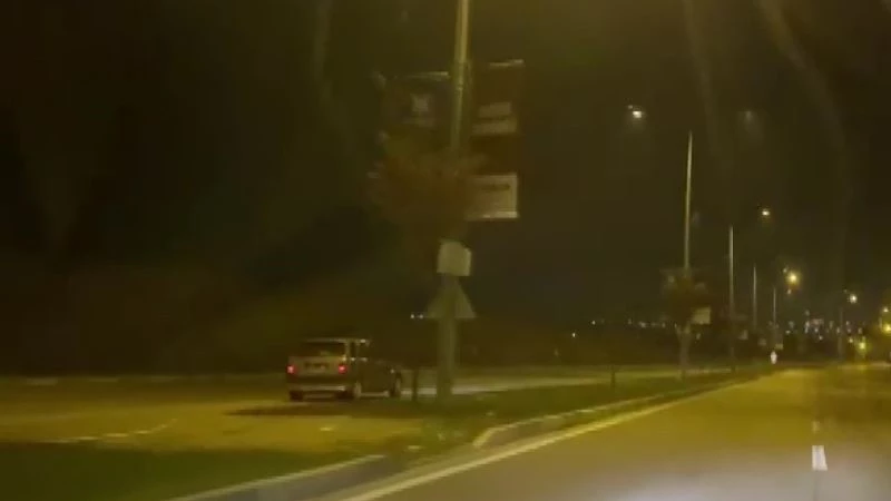 Ters şeritten giderek faciaya davetiye çıkardı
