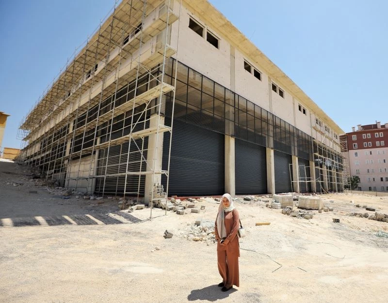 Beykent 2 Pazar yeri inşaatında sona gelindi
