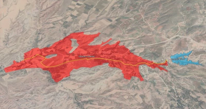 Kuluncak’ta 2 bin 870 dekar arazi suya kavuşacak
