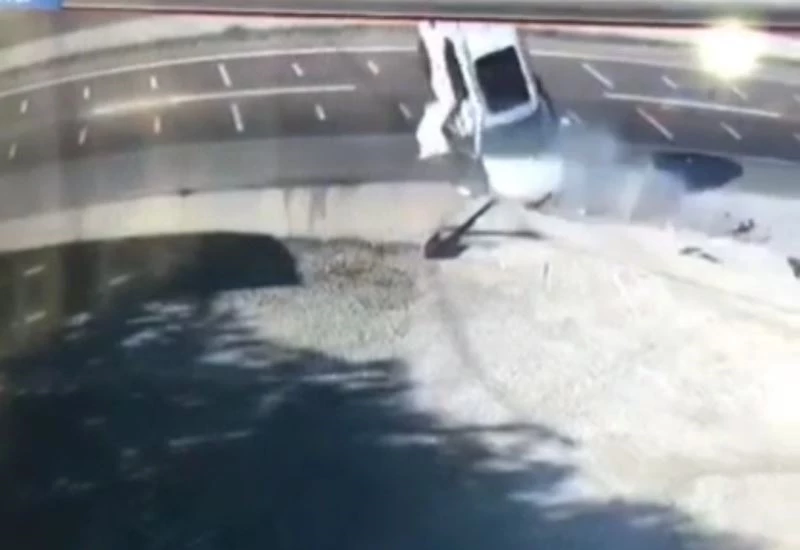 Tekirdağ’da 3 kişin öldüğü korkunç kaza kamerada
