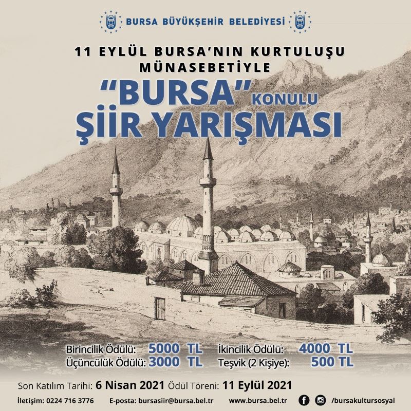 ‘Bursa şiirlerle anlatıldı
