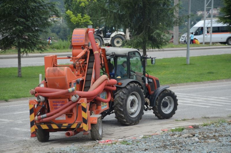 Fındık patozcuları mesaiye hazır
