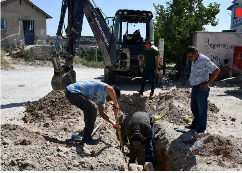 İscehisar ilçesinde doğalgaz çalışmaları başladı
