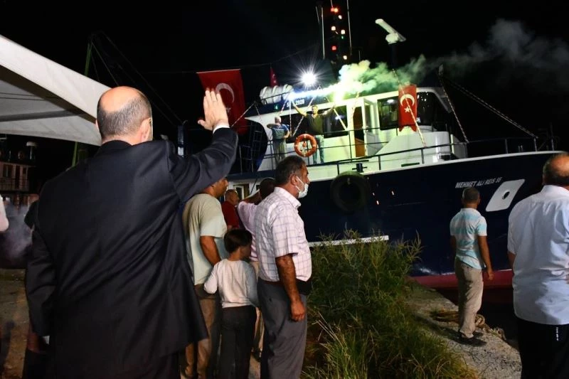 Dualarla uğurlandılar
