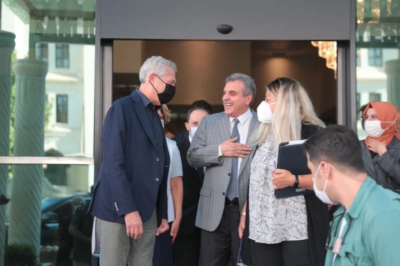 BM Mülteciler Yüksek Komiseri Filippo Grandi Beyazgül’ü ziyaret etti
