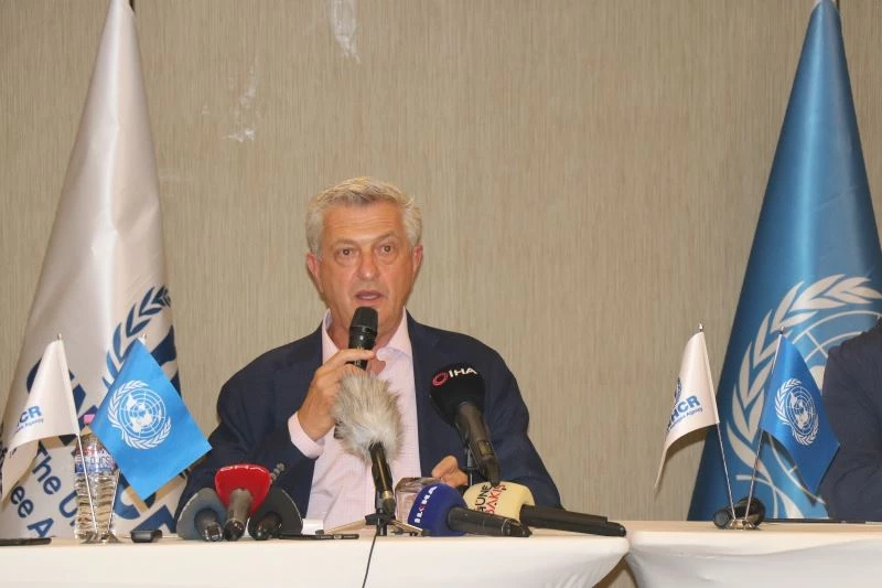 BM Mülteciler Yüksek Komiseri Grandi’den Türkiye’ye teşekkür
