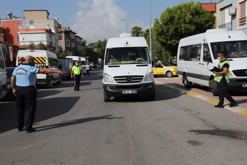 Antalya’da 19 ilçede 2 bin servis aracı denetlenecek
