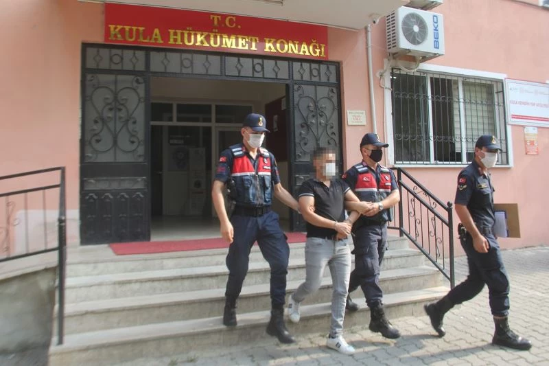 Şantaj suçundan yakalaması bulunan şüpheli Kula’da yakalandı
