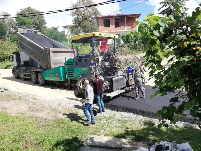 Ulubey’de asfalt çalışmaları hız kazandı
