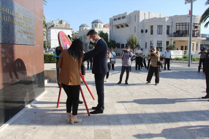 Hatay’da yeni eğitim öğretim yılının başlaması dolayısıyla tören düzenlendi