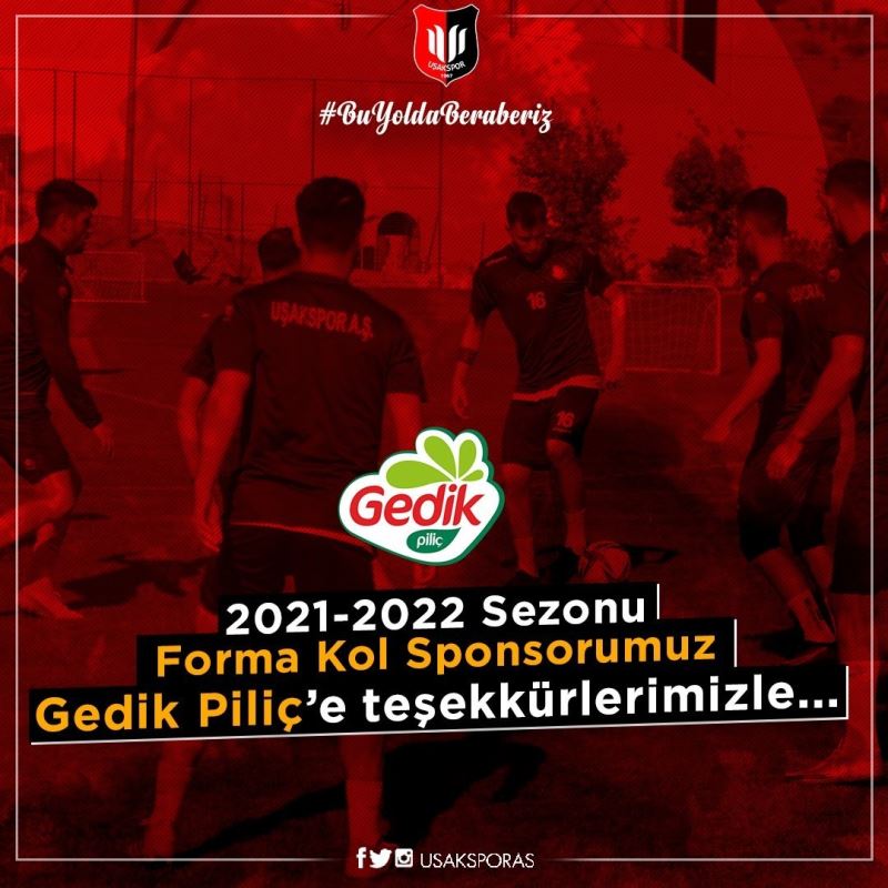 Gedik Piliç’ten Uşakspor’a sponsorluk desteği
