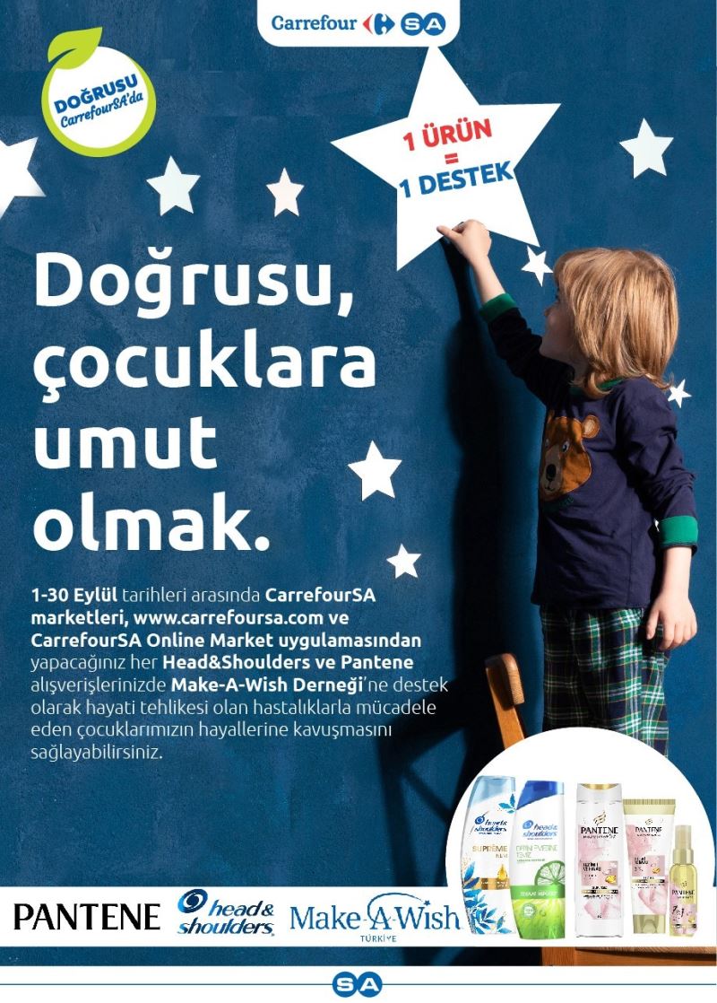 CarrefourSA’dan çocuklara umut olacak kampanya
