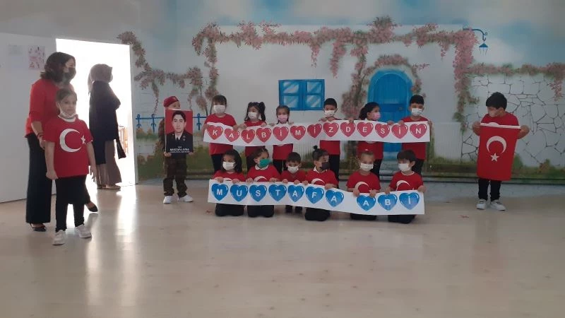 Şehit Astsubay Mustafa Ayna, adının verildiği okulda anıldı
