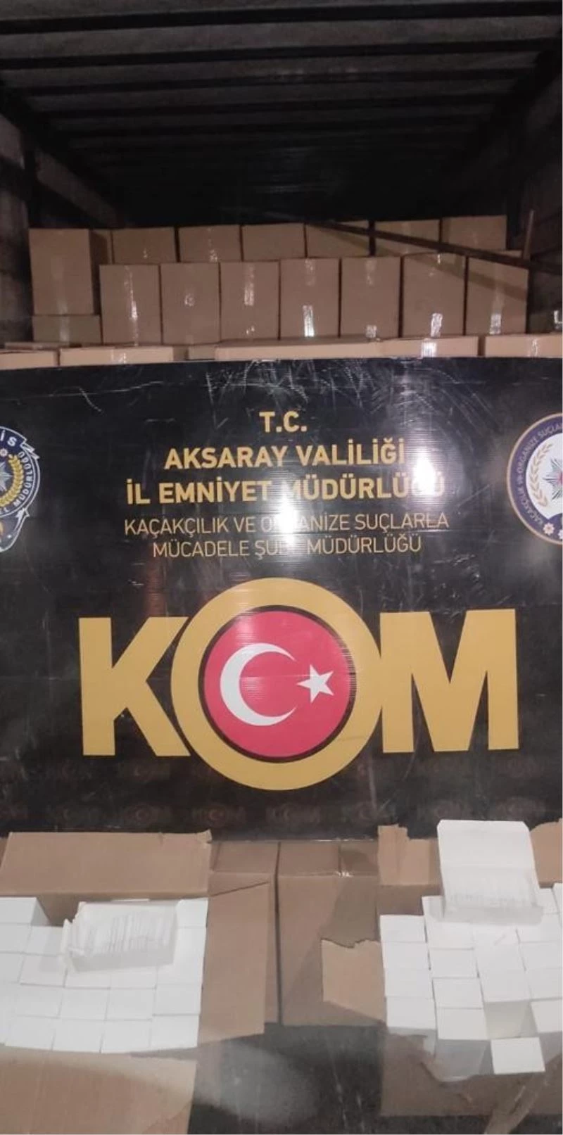 9 milyon bandrolsüz makaronla yakalanan tır sürücüsü tutuklandı
