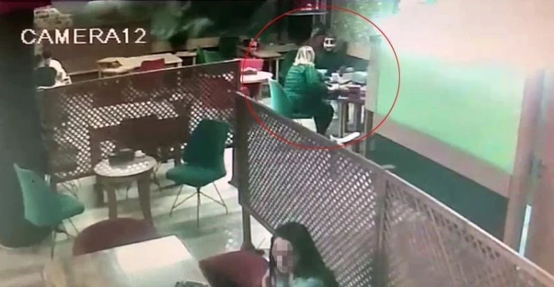 İnternetten tanıştığı kadının önce parasını çaldı, sonra hesabı ödeyip kaçtı: O anlar kamerada

